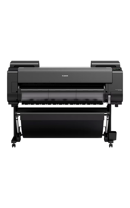 Professionel produktionsprinter i drift i moderne printmiljø med fokus på effektiv dokumentproduktion