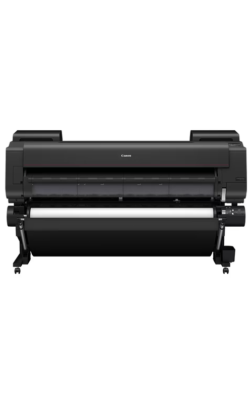 Professionel produktionsprinter i drift i moderne printmiljø med fokus på effektiv dokumentproduktion