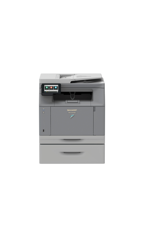 Professionel produktionsprinter i drift i moderne printmiljø med fokus på effektiv dokumentproduktion